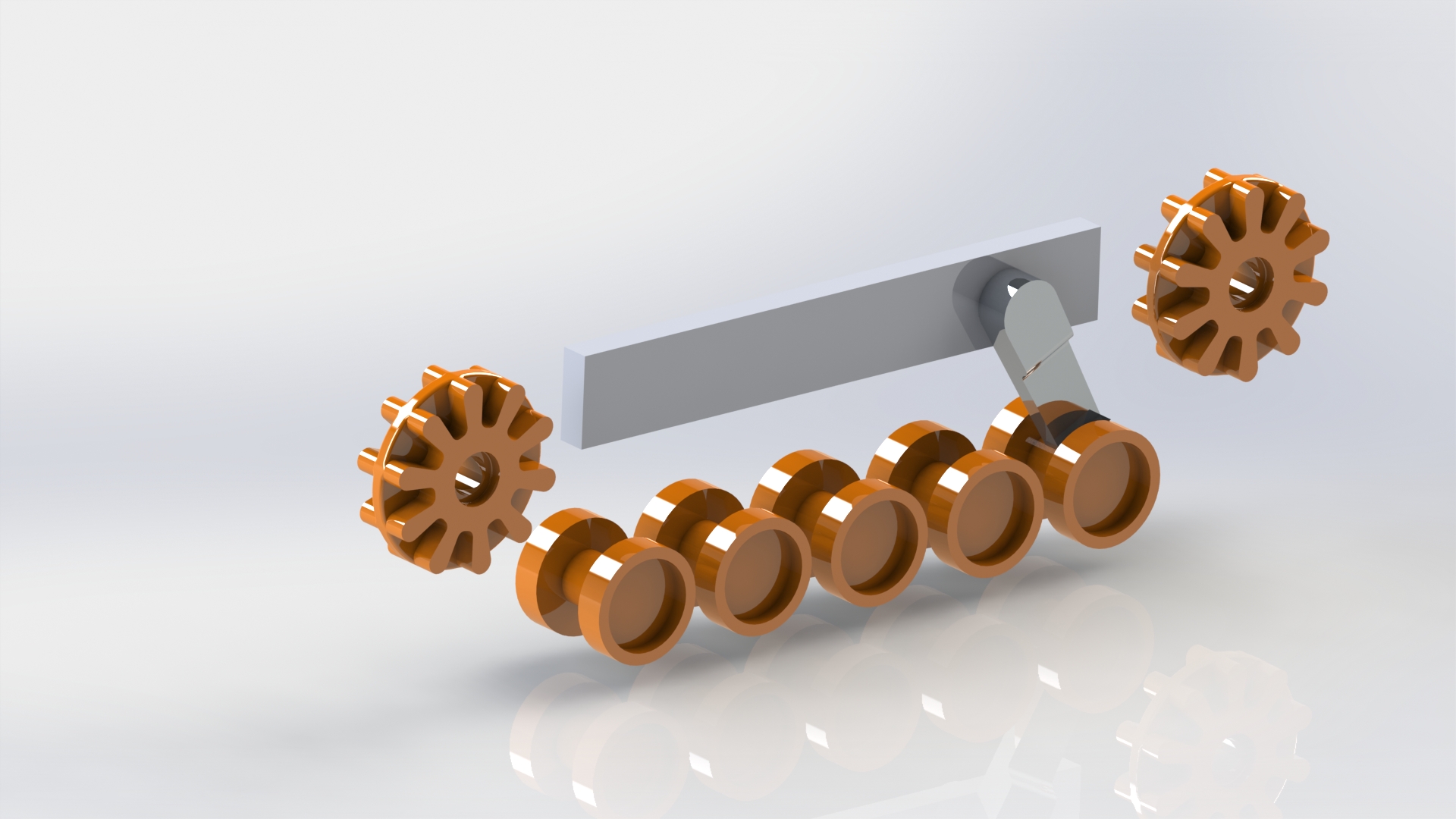 自动翻斗履带车